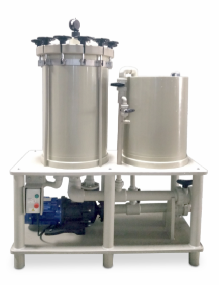 雙塔式過濾機安裝配管注意事項