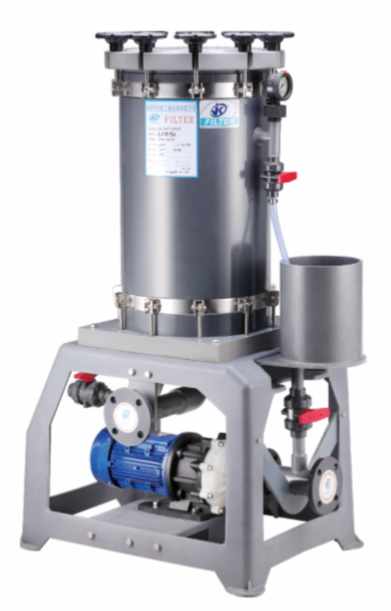 電鍍過濾機(jī)漏氣了怎么辦？