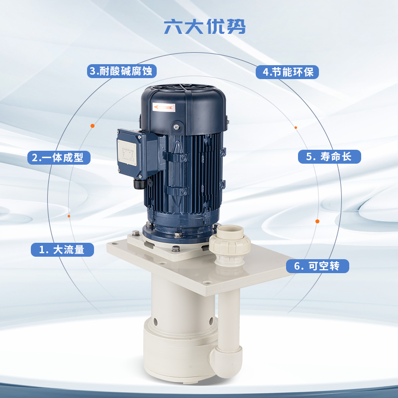 哪些措施增加氟塑料離心泵的工作效率？